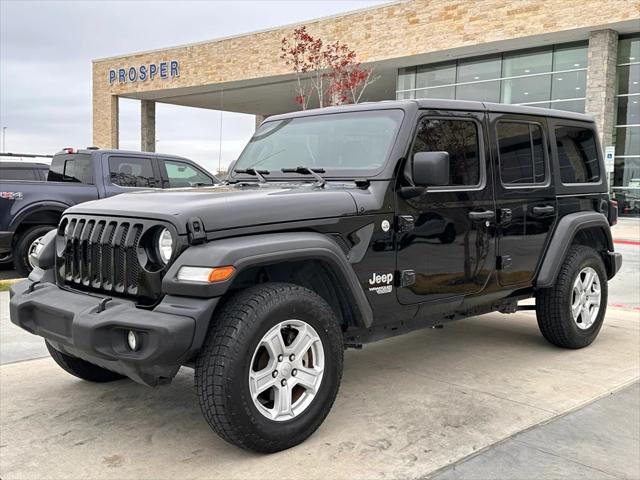 used 2021 Jeep Wrangler Unlimited car, priced at $29,500