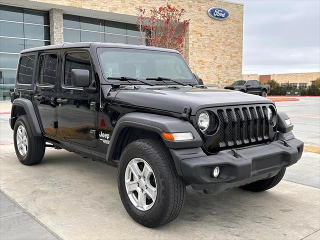 used 2021 Jeep Wrangler Unlimited car, priced at $29,500