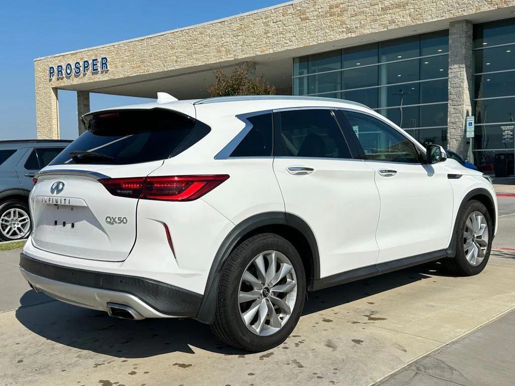 used 2020 INFINITI QX50 car, priced at $22,000