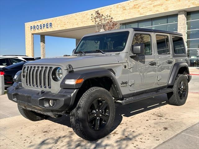 used 2022 Jeep Wrangler Unlimited car, priced at $28,490