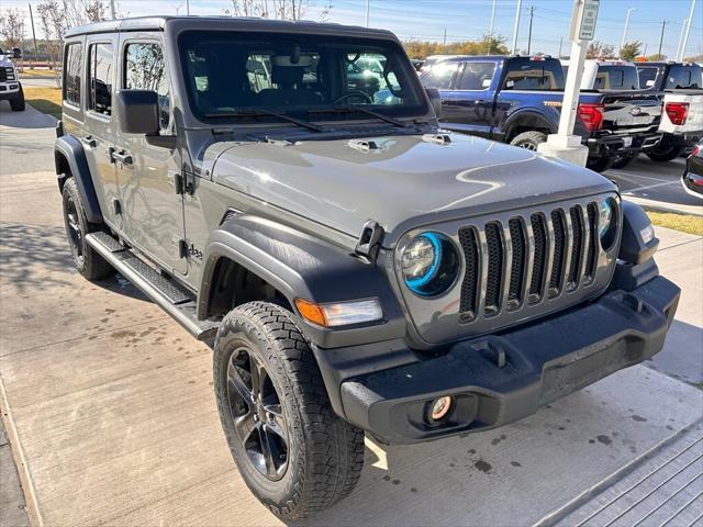 used 2022 Jeep Wrangler Unlimited car, priced at $28,490