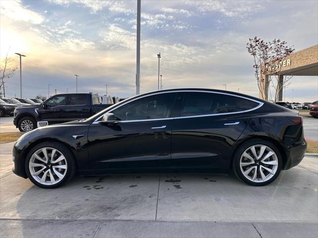 used 2018 Tesla Model 3 car, priced at $23,990