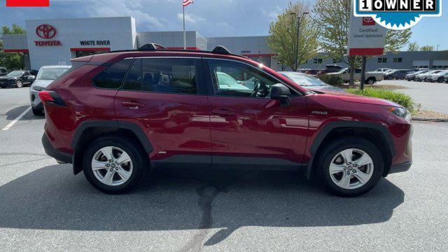 used 2020 Toyota RAV4 Hybrid car, priced at $27,500