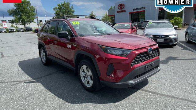 used 2020 Toyota RAV4 Hybrid car, priced at $27,500