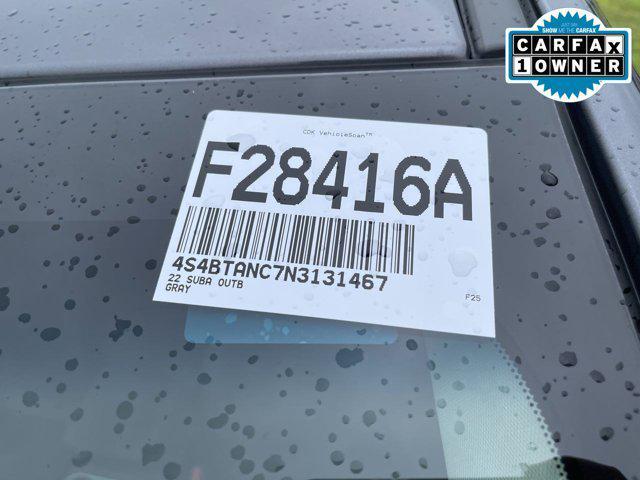 used 2022 Subaru Outback car, priced at $27,500