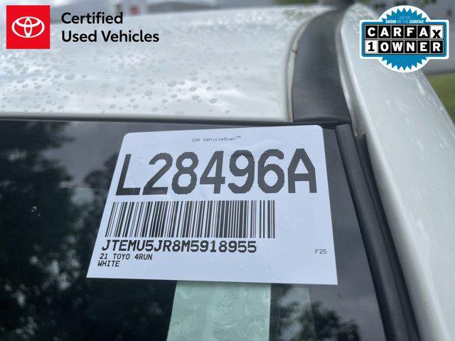 used 2021 Toyota 4Runner car, priced at $34,900