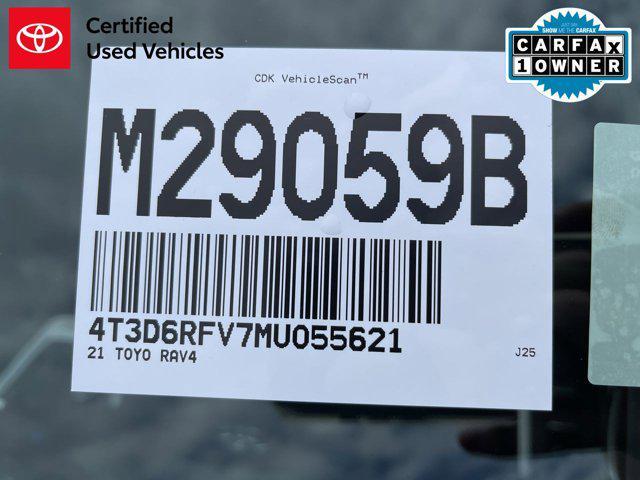 used 2021 Toyota RAV4 Hybrid car, priced at $30,900