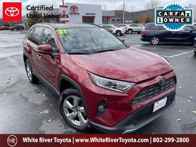 used 2021 Toyota RAV4 Hybrid car, priced at $30,900