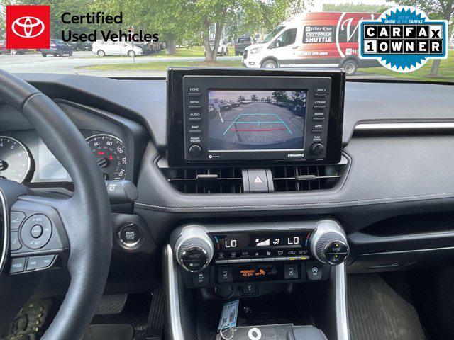 used 2022 Toyota RAV4 car, priced at $30,500