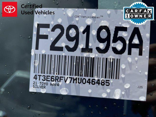 used 2021 Toyota RAV4 Hybrid car, priced at $30,900