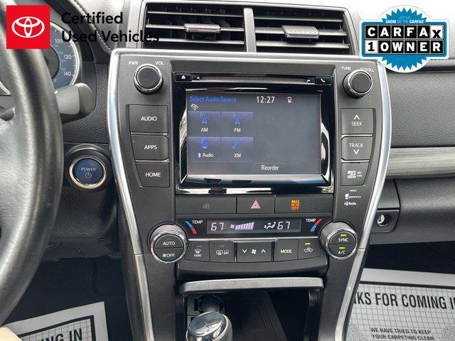 used 2015 Toyota Camry Hybrid car, priced at $17,500