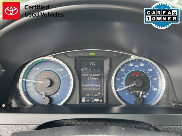 used 2015 Toyota Camry Hybrid car, priced at $17,500