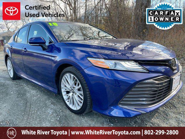 used 2018 Toyota Camry car, priced at $20,500