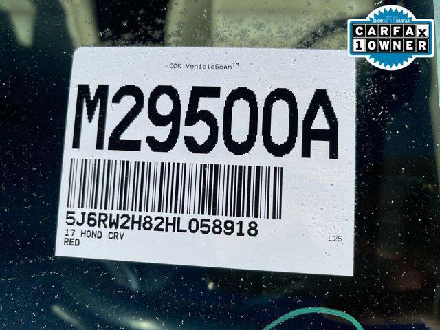 used 2017 Honda CR-V car, priced at $17,900