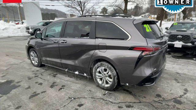 used 2021 Toyota Sienna car, priced at $38,500