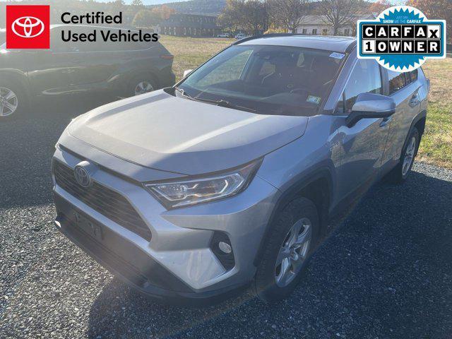 used 2021 Toyota RAV4 Hybrid car, priced at $25,000
