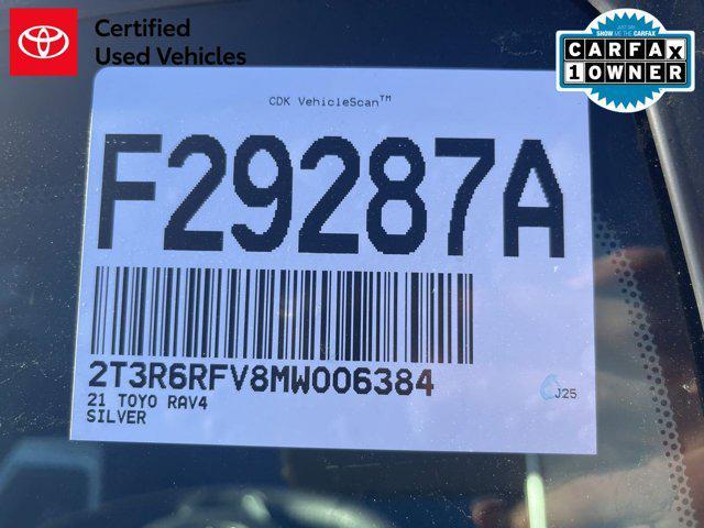 used 2021 Toyota RAV4 Hybrid car, priced at $25,000