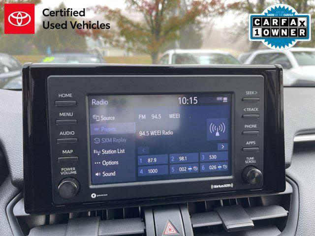 used 2022 Toyota RAV4 Hybrid car, priced at $28,000