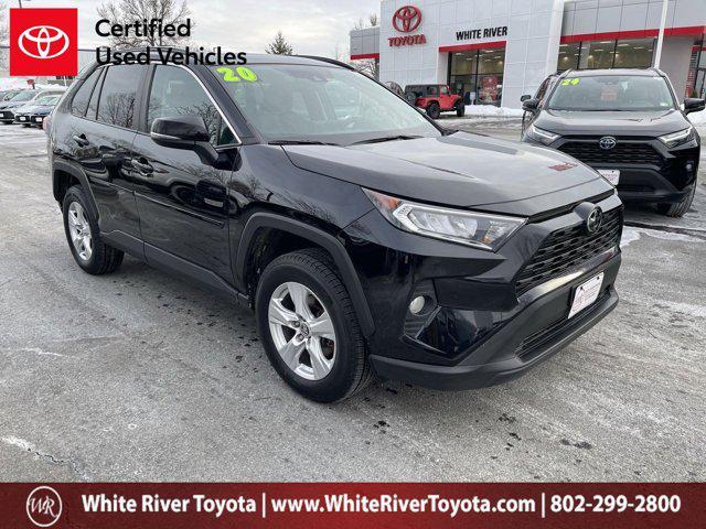 used 2020 Toyota RAV4 car, priced at $20,500