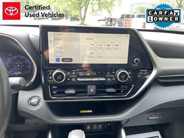 used 2023 Toyota Highlander car, priced at $43,000