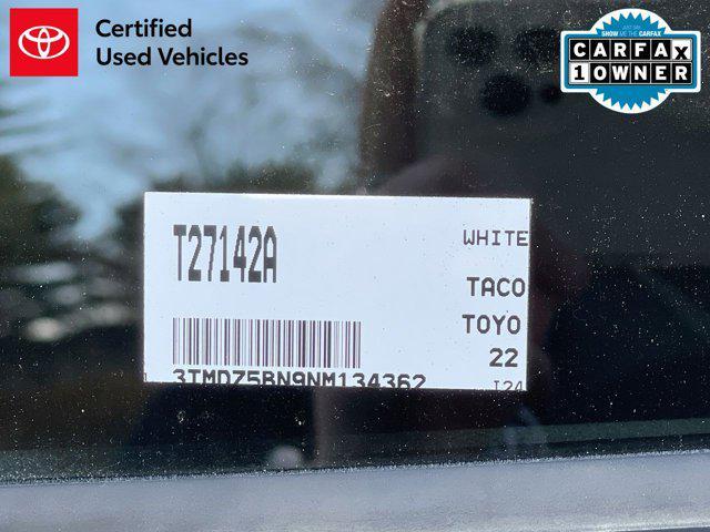 used 2022 Toyota Tacoma car, priced at $33,500