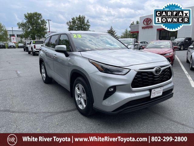 used 2023 Toyota Highlander car, priced at $35,500
