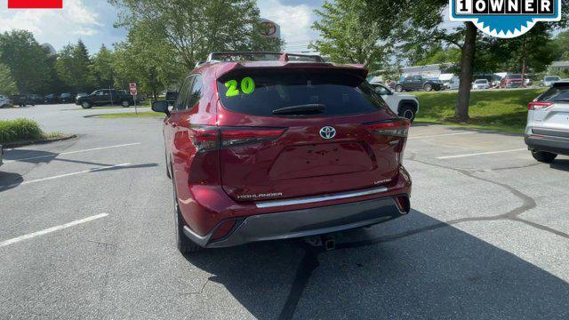 used 2020 Toyota Highlander Hybrid car, priced at $33,500