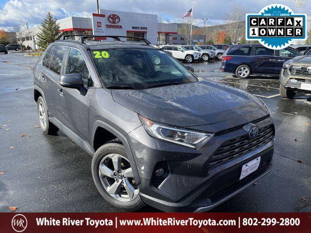 used 2020 Toyota RAV4 Hybrid car, priced at $24,500