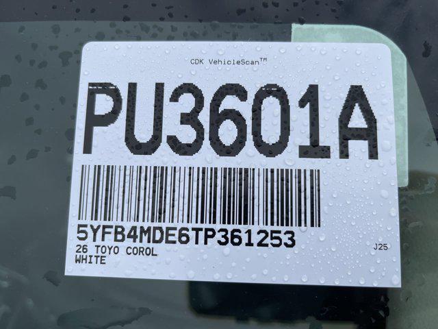 used 2026 Toyota Corolla car, priced at $24,500