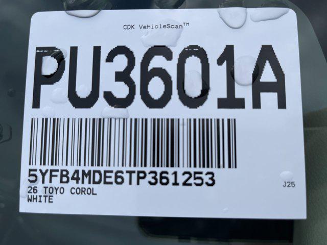 used 2026 Toyota Corolla car, priced at $24,500