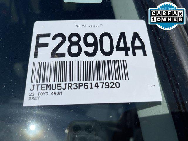used 2023 Toyota 4Runner car, priced at $37,000