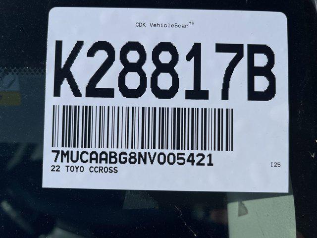 used 2022 Toyota Corolla Cross car, priced at $25,000
