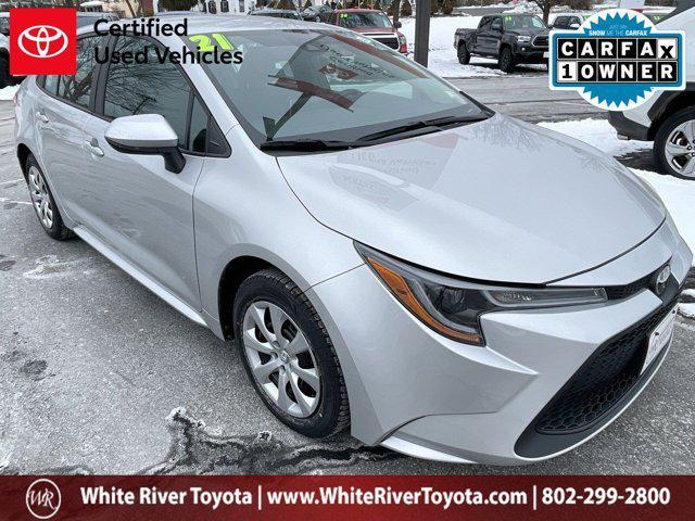 used 2021 Toyota Corolla car, priced at $18,500