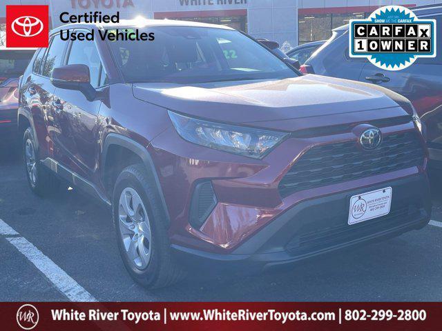 used 2022 Toyota RAV4 car, priced at $27,000