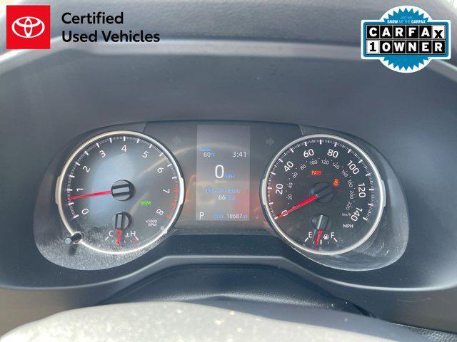 used 2022 Toyota RAV4 car, priced at $31,500