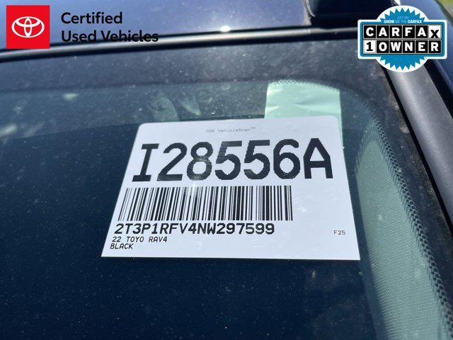 used 2022 Toyota RAV4 car, priced at $31,500
