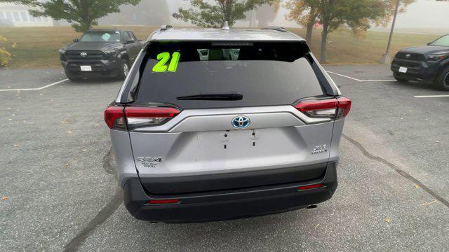 used 2021 Toyota RAV4 Hybrid car, priced at $30,500