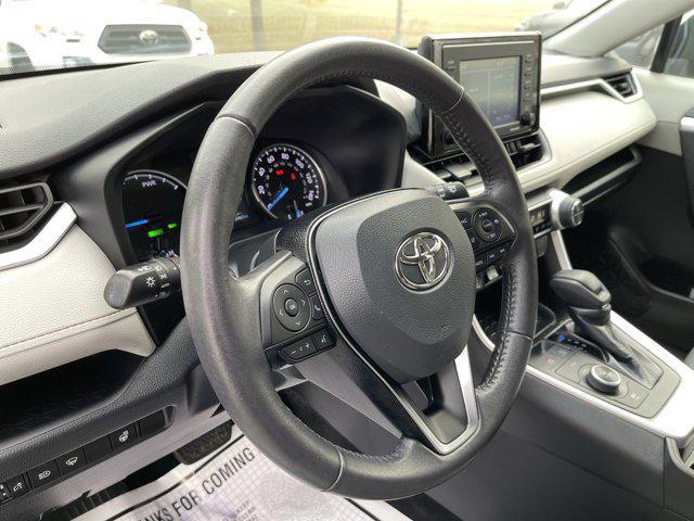 used 2021 Toyota RAV4 Hybrid car, priced at $30,500