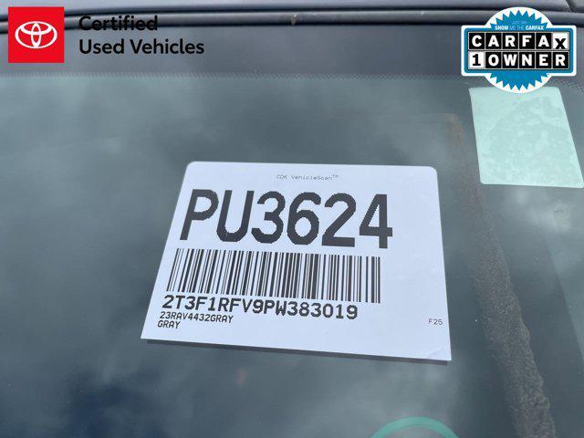 used 2023 Toyota RAV4 car, priced at $29,500