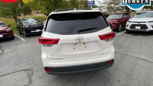 used 2019 Toyota Highlander car, priced at $25,000