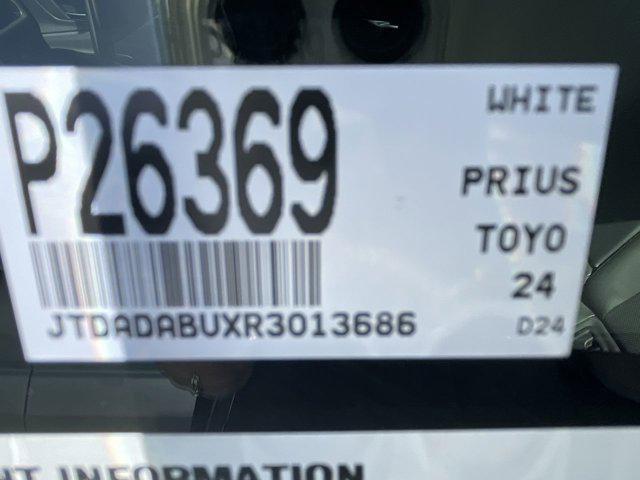 new 2024 Toyota Prius car, priced at $34,769
