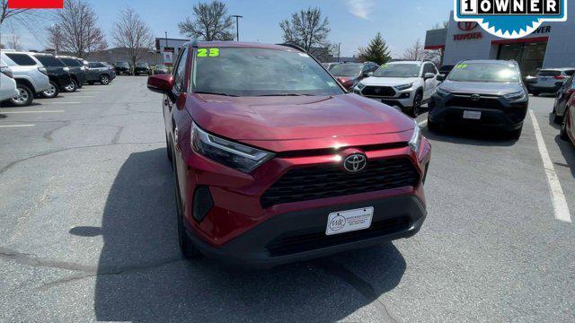 used 2023 Toyota RAV4 car, priced at $30,500