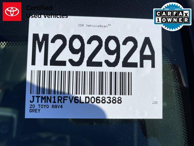 used 2020 Toyota RAV4 car, priced at $28,900