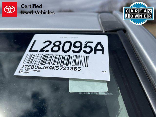 used 2019 Toyota 4Runner car, priced at $32,500