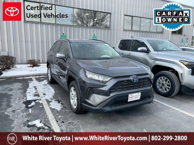 used 2021 Toyota RAV4 Hybrid car, priced at $29,500