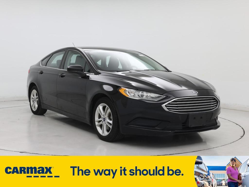 used 2018 Ford Fusion car, priced at $14,998