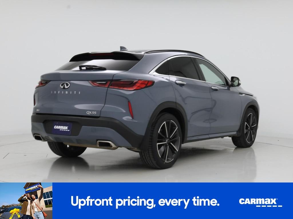 used 2023 INFINITI QX55 car, priced at $34,998