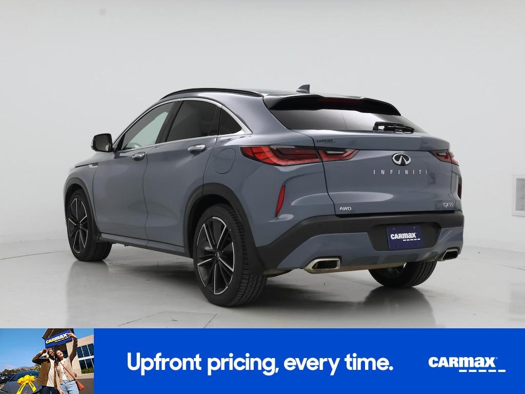 used 2023 INFINITI QX55 car, priced at $34,998