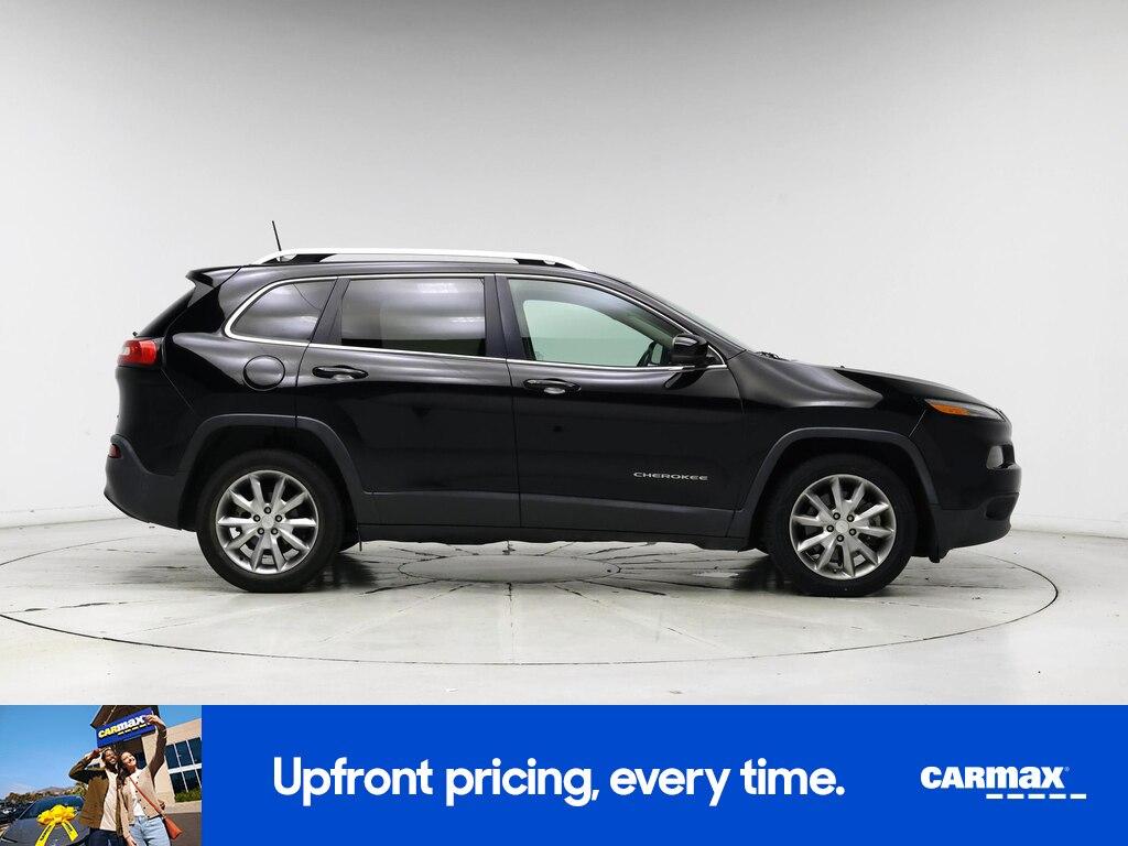used 2017 Jeep Cherokee car, priced at $14,599