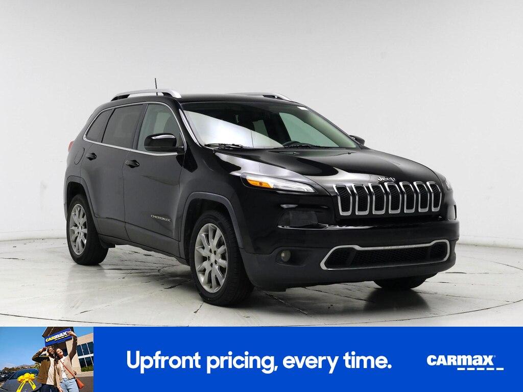 used 2017 Jeep Cherokee car, priced at $14,599